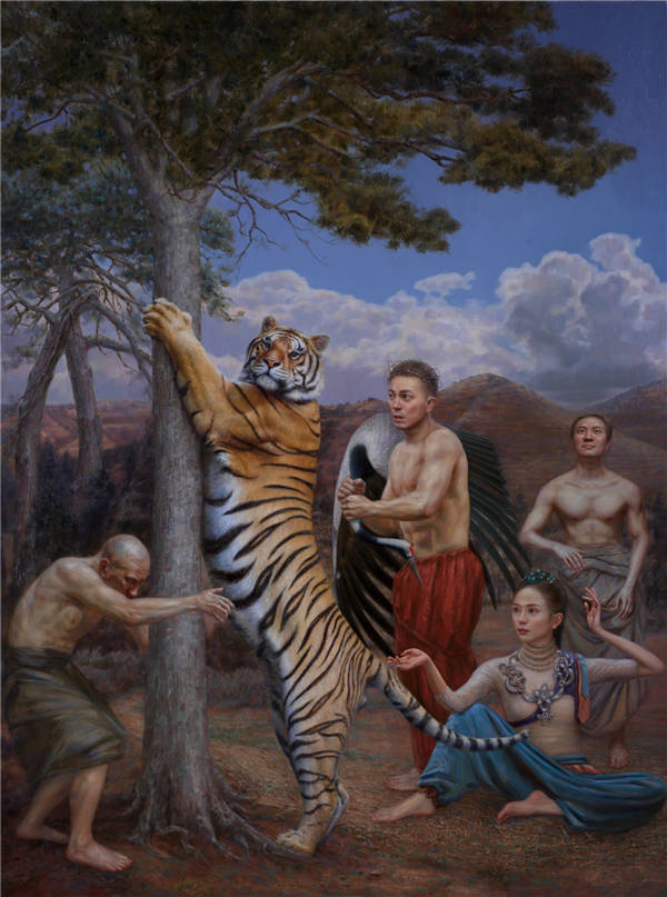 李华手机:幻象——李华琪油画艺术展-第4张图片-太平洋在线下载