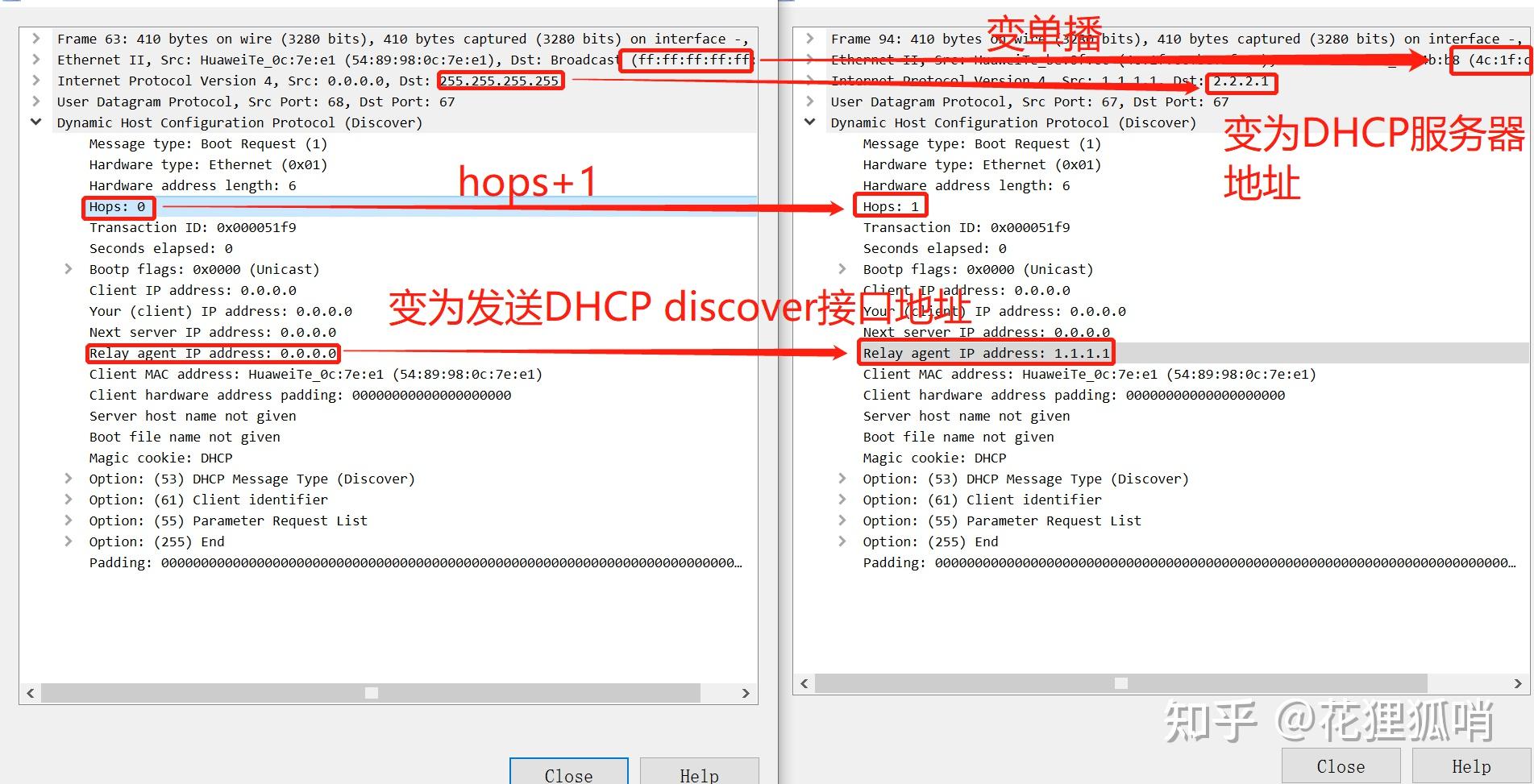 DHCP客户端删除dhcp客户端发出的报文