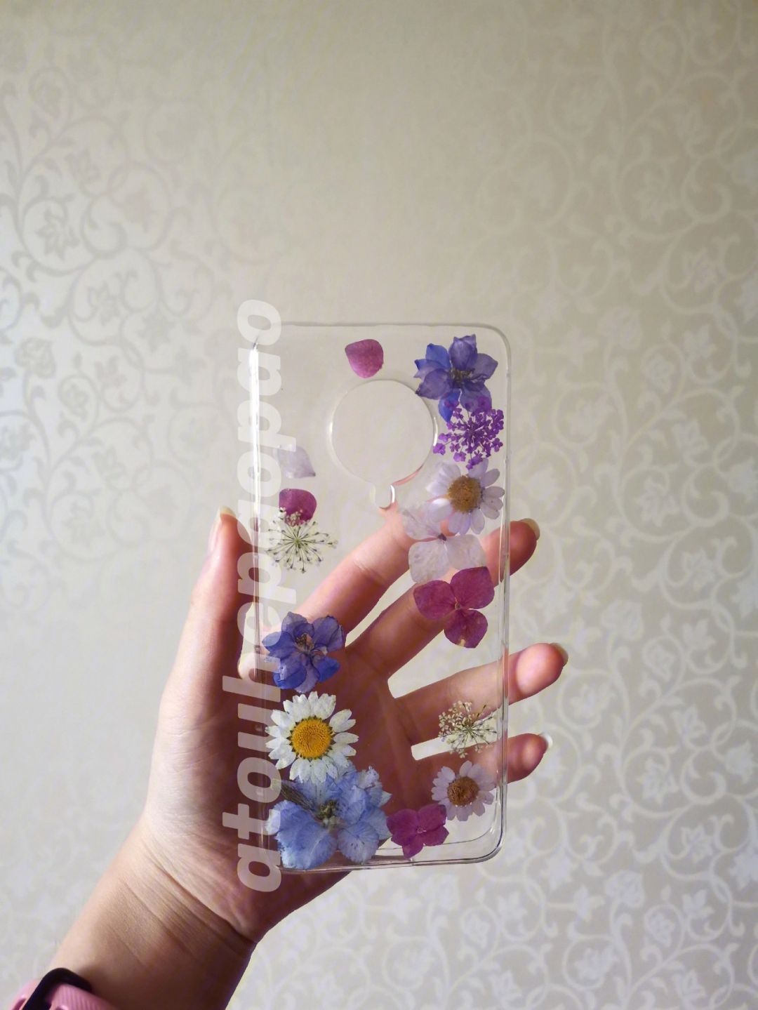 手机壳花花图案简约版手机壳什么图案颜色招财